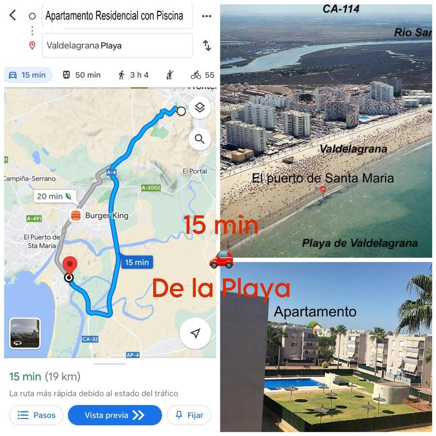 Apartamento Jerez Sur - Con Piscina Y Garaje Apartamento Jerez de la Frontera Exterior foto